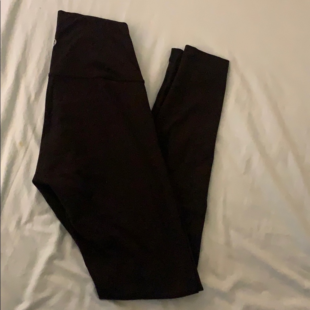 🍋Black lululemon leggings